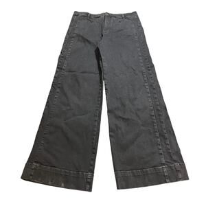 Maeve Black Wide Leg Jeans